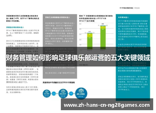 财务管理如何影响足球俱乐部运营的五大关键领域